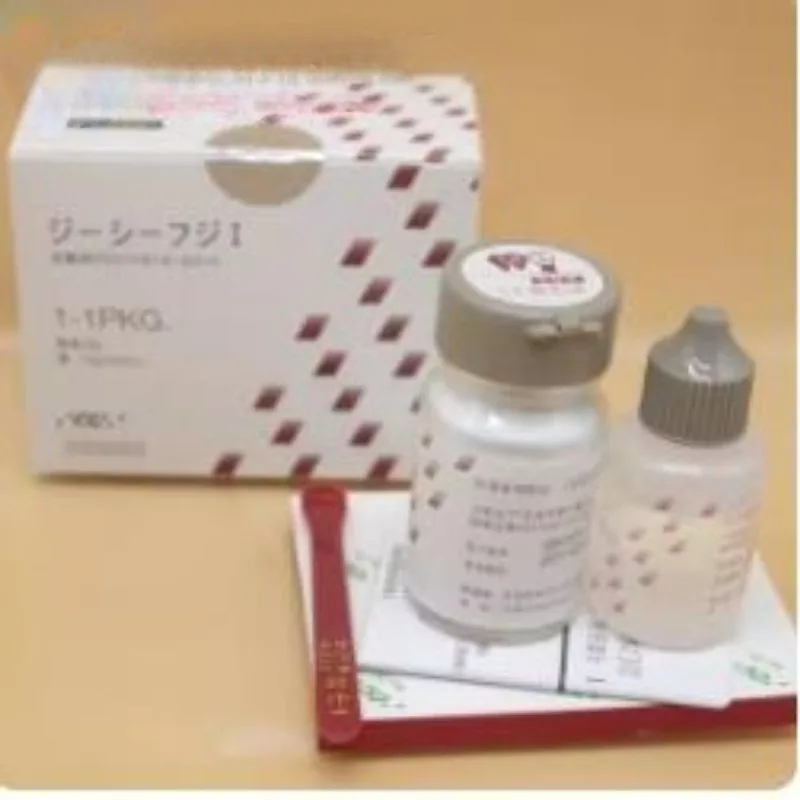 Фото Набор GC FUJ: Стеклоиономерный цемент для профилактики кариеса, защиты зубов, реставрации, полностью керамических виниров и пломбировочных материалов №3