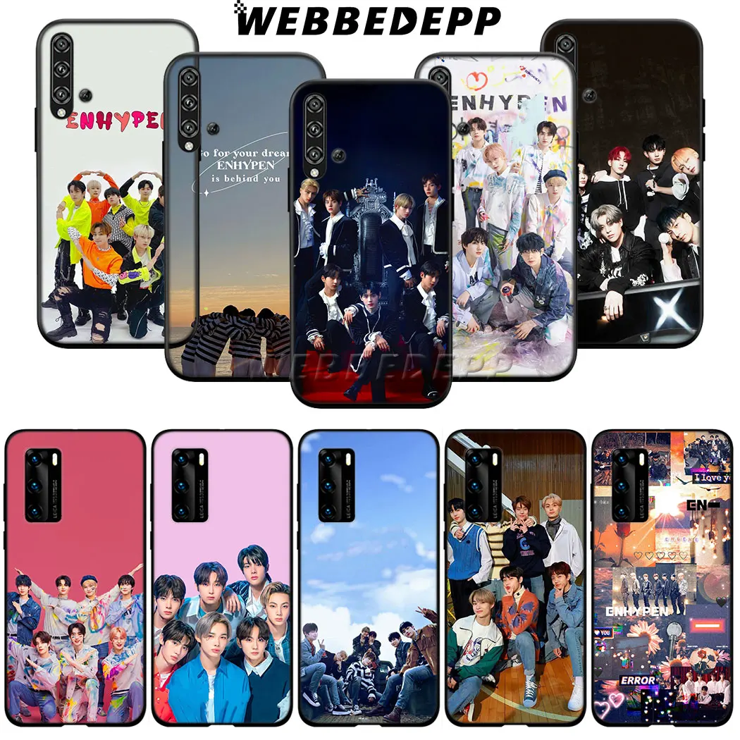 ENHYPEN Soft чехол для Realme 2 3 5 5i 6 6i 7 7i 8 8i C2 C3 C11 C12 C15 C17 C20 C21 C25 XT X2 Pro
