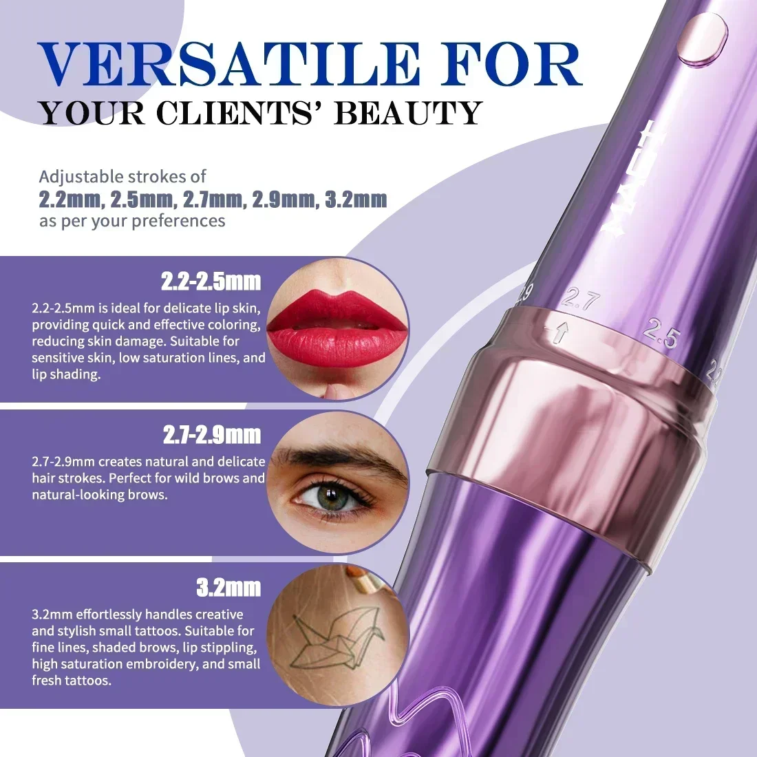 1 шт.Mast P60 беспроводная ручка для татуировок вращающиеся татуировки легкий