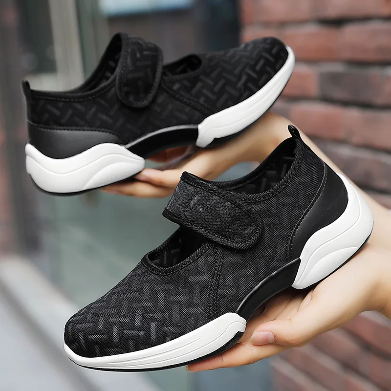 

Туфли женские из дышащего сетчатого материала, на мягкой подошве, Нескользящие, размер 42