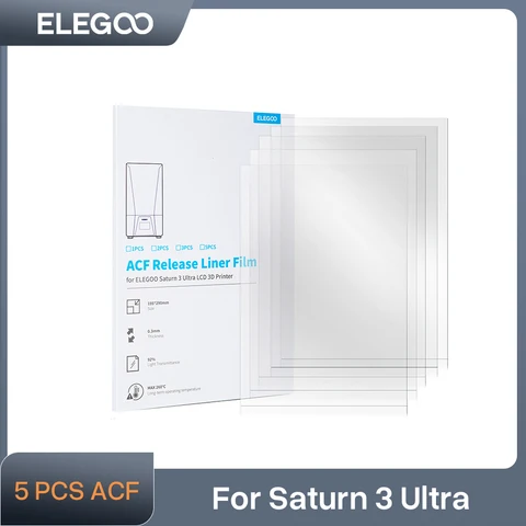 ELEGOO пленки ACF для 3D принтера Saturn 3 Ultra 0,3 мм