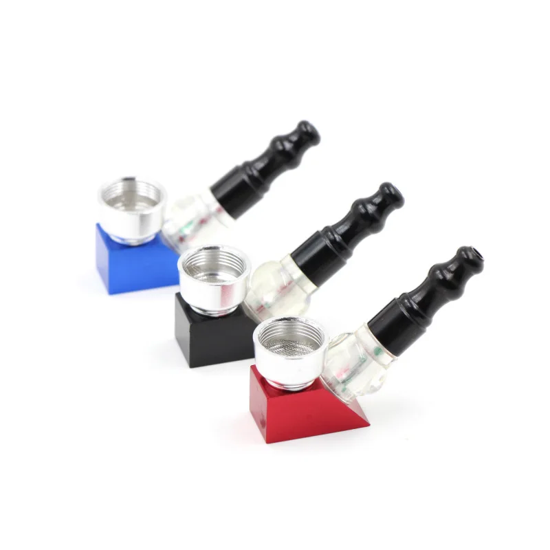 Металлические маленькие портативные курительные трубки для курения табака SWSMOK