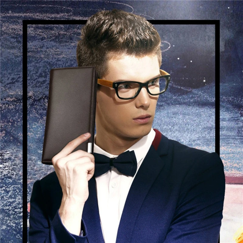 Длинный Деловой Кошелек Алюминиевый Металлический Держатель Для Кредитных Карт