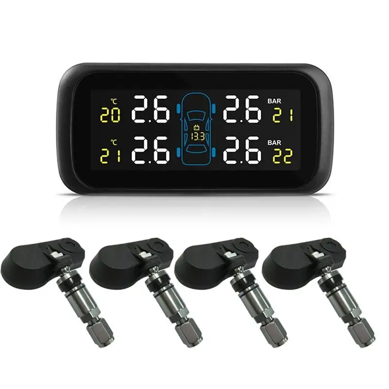 

Motorcycle Tire Pressure Monitoring System Wireless TPMS Tires Motor Auto Tyre Alarm System For Two Wheeled For All Motorcycle