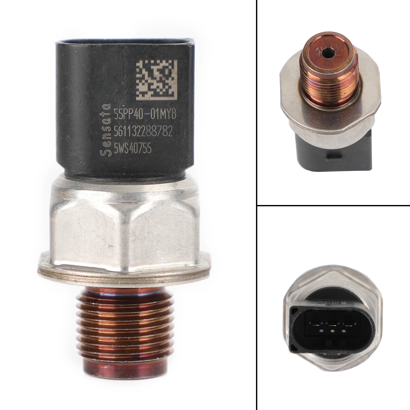 

Areyourshop Fuel Rail Pressure Sensor For Ford Ranger Transit MK7 MK8 2.2 TDCi 55PP40-01 5WS40755 Car Auto Parts