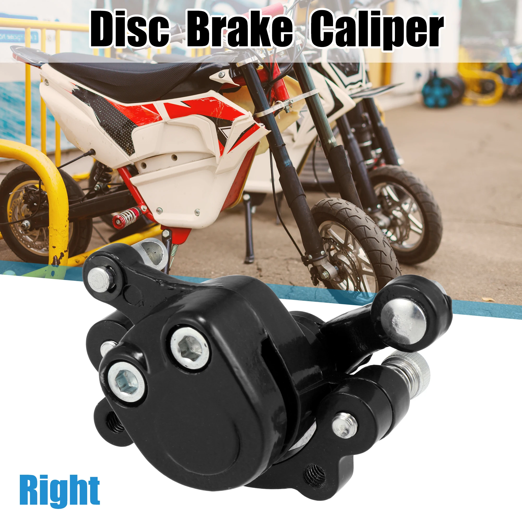 Левый Правый дисковый тормозной суппорт Motoforti для Motovox MBX10 MBX11 для мини-кроссового велосипеда для мини-классического велосипеда для карманного велосипеда