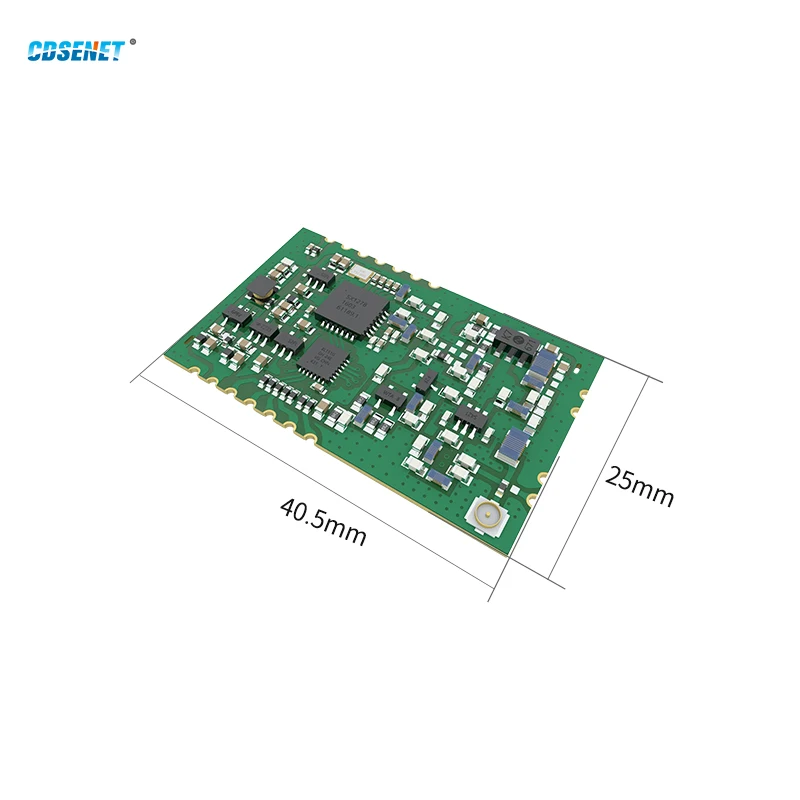 SX1278 Lora Wireless Module RF Transceiver 433MHz CDSENET E32-433T33S 33dbm Long Distance 16KM Wake on Air IPEX Stamp Hole