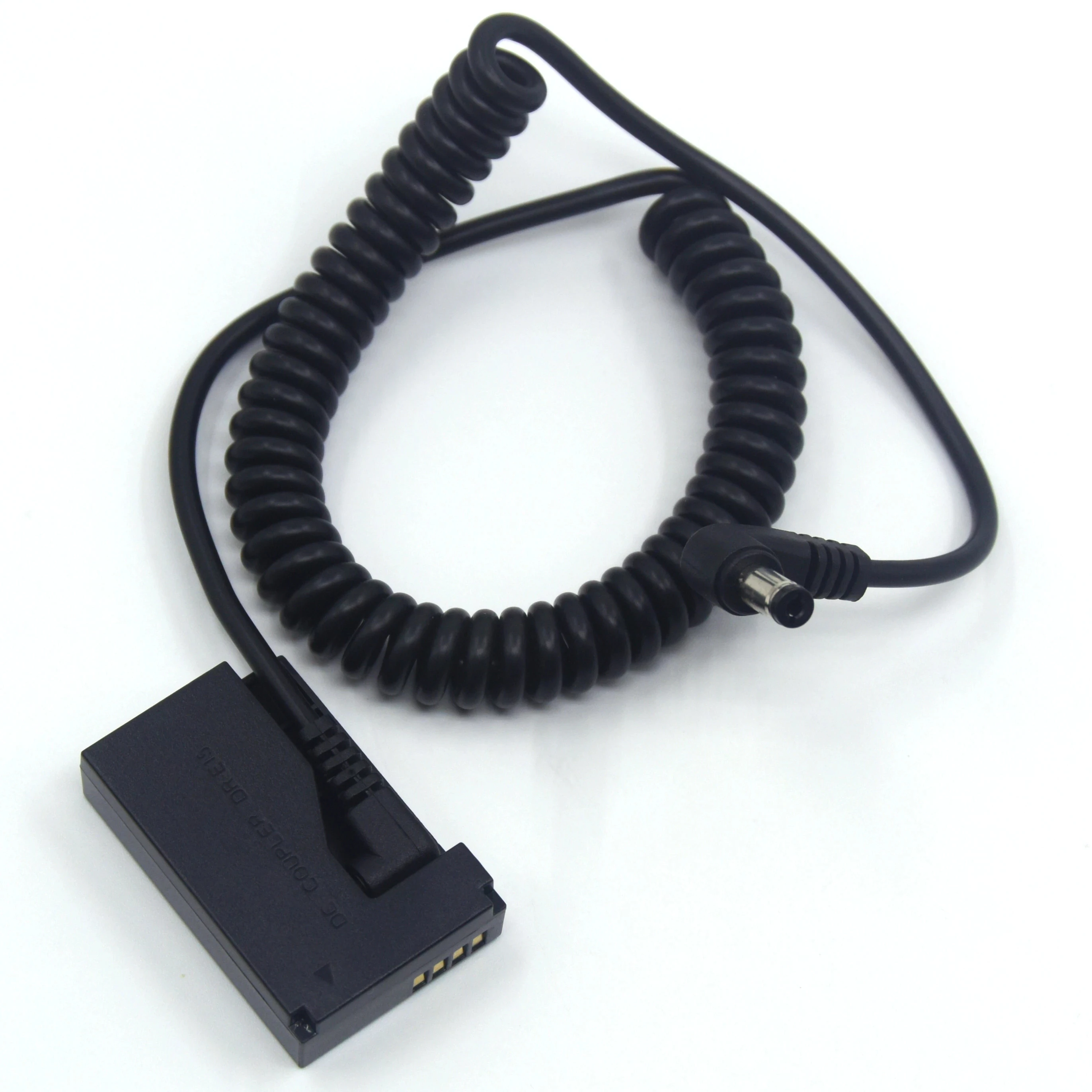 

DR-E15 DC Coupler LP-E12 Dummy Battery With 3011 To 5521 Male Spring Cable For Canon EOS-100D Kiss x7 Rebel SL1 SX70HS