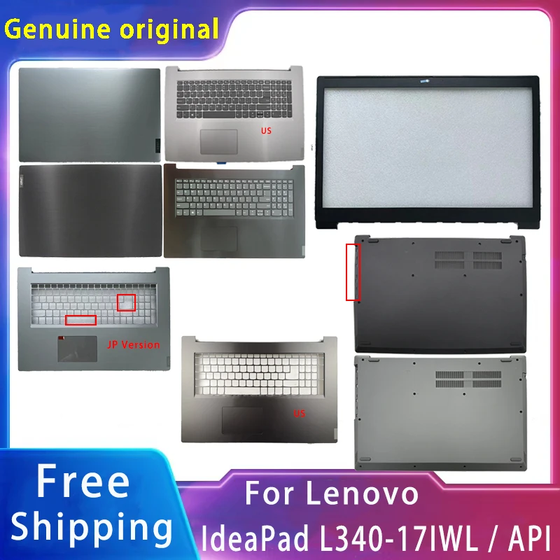 Новинка для Lenovo IdeaPad L340-17IWL API Сменные аксессуары ноутбуков задняя крышка