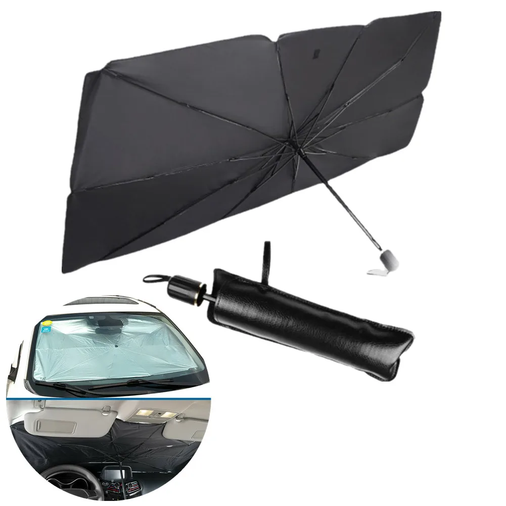 

Car Windshield Sunshade Umbrella Type Sun Shade For Car Window Summer Sun Protection Heat Insulation Cloth For Car Front Shading