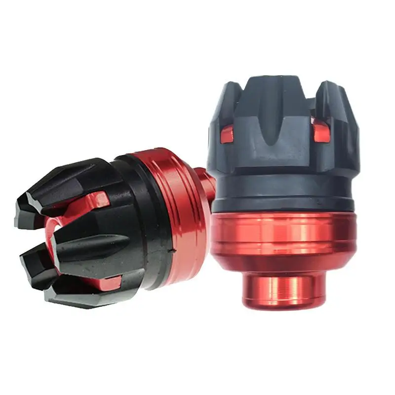 

Motorcycle Front Fork Cup 2Pcs Wheel Crash Protector Economical Protection Tool for Most Motorbikes Motorcycles and Scooter