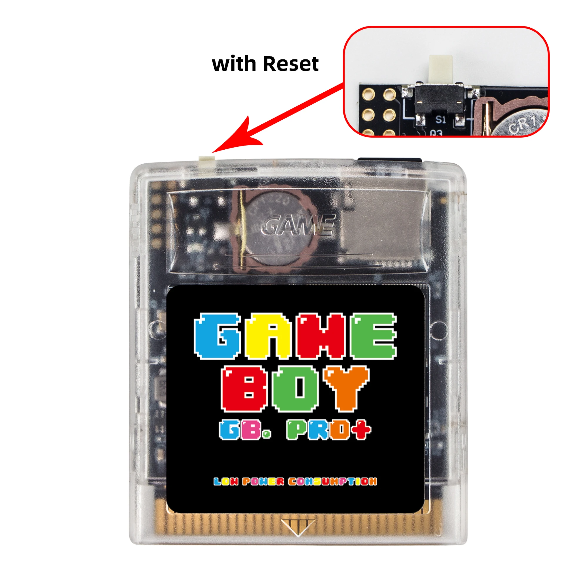 Новый картридж GB GBC для Gameboy игры Game Boy игр Everdrive Cart с TF/SD картой 2000 в 1