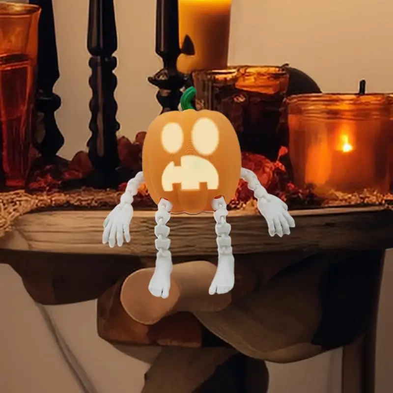 Женская тыква тыквы на Хэллоуин смола Jack O украшение фонарь уличные для дома и