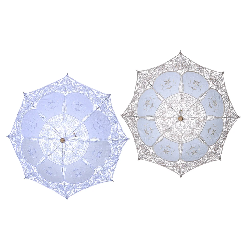 

Decorative Lace Umberlla Childrens Gifts Wooden Handle Umbrella Lace Umbrellas Tea Party Umbrella Decorations Stich Gifts
