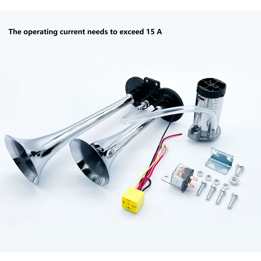 12/24 В 150 дБ Поездный воздушный звуковой сигнал Супер громкий комплект воздушного