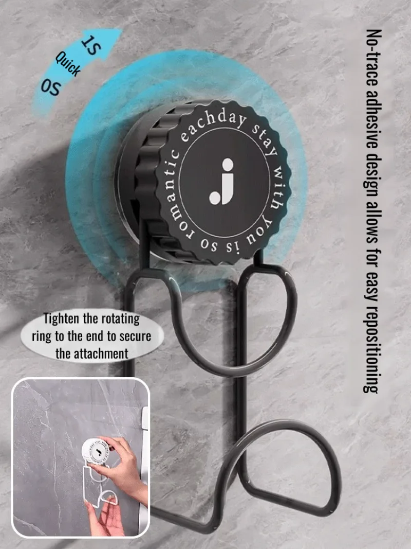 Крючок на присоске с вращающейся конструкцией идеально подходит для