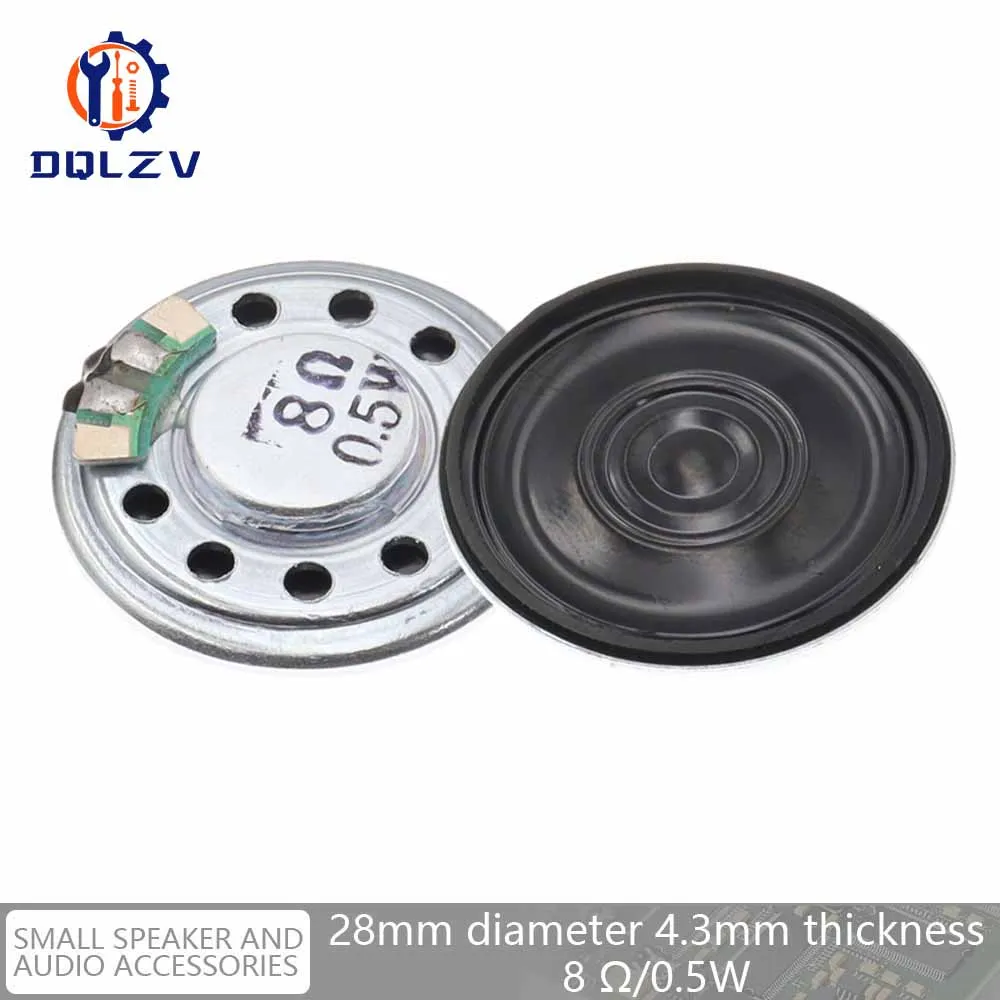 

DQLZV 8R 0.5W мини-динамик 8 Ом