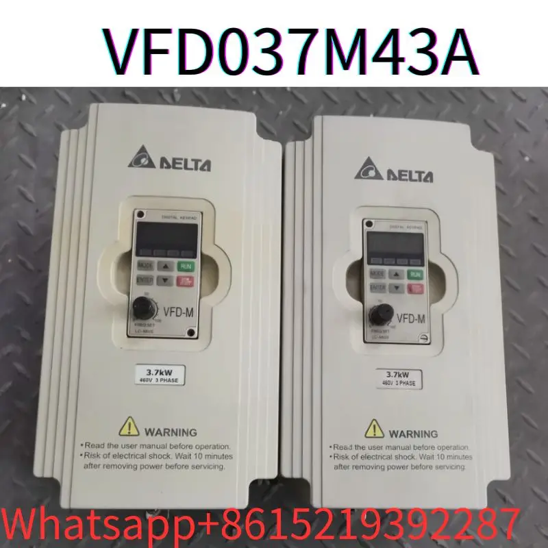 

Б/у преобразователь частоты VFD037M43A 3.7kw 380V протестирован ОК