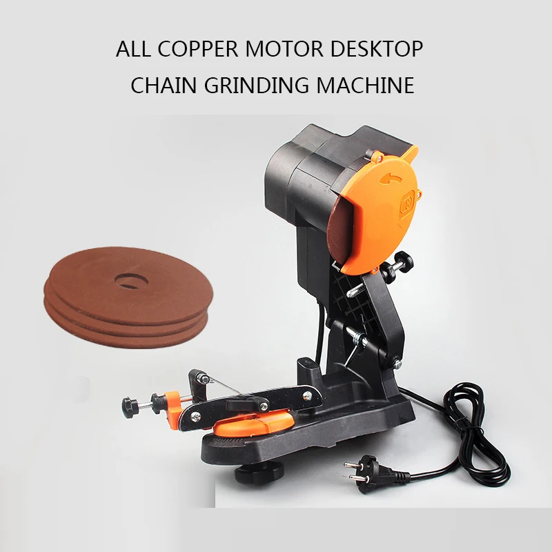 

Gasoline Saw Chain Grinding Machine 220V Desktop Chain Grinding Machine Chain Saw Chain Saw Electric File Grinding Wheel Machin