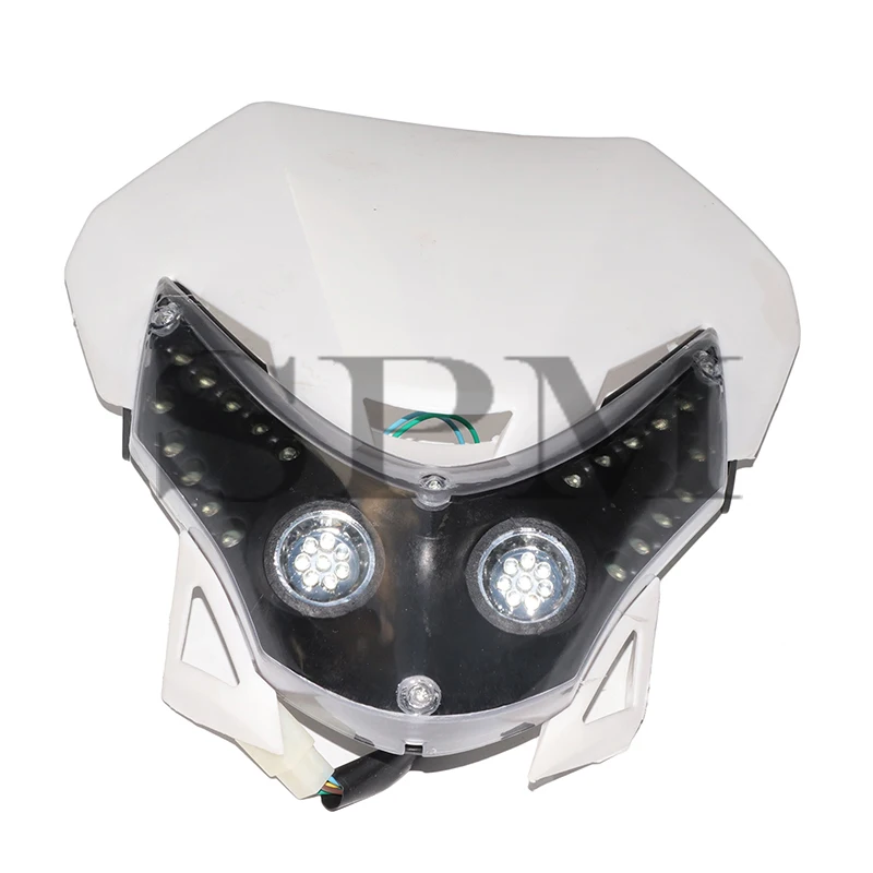 

Universal 12V 18W Motorcycle Headlight Fairing Head Lamp High for F-Eagle Apollo DC Applicable