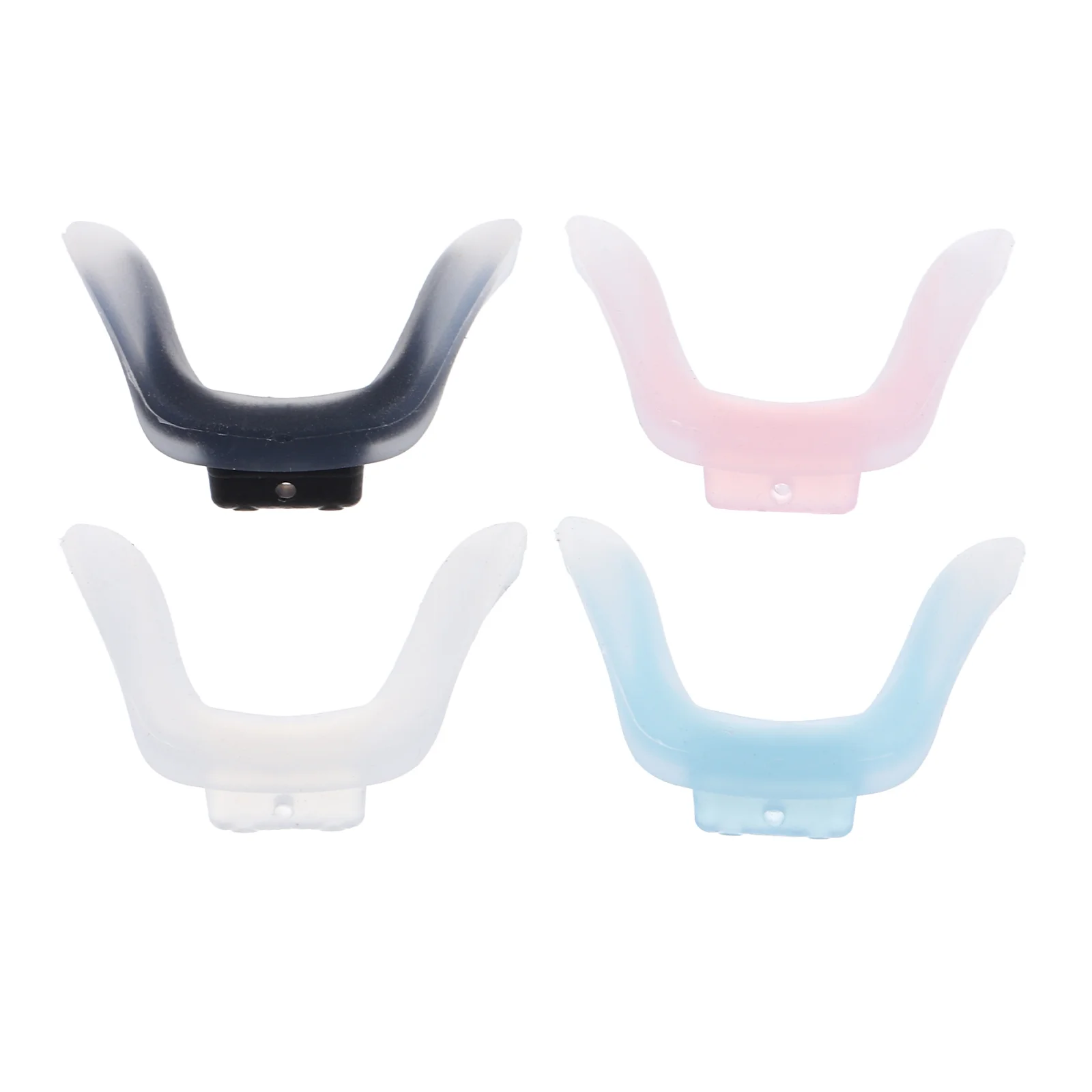 4 шт. противоскользящие носоупоры для очков мостовое седло подушки из силикагеля