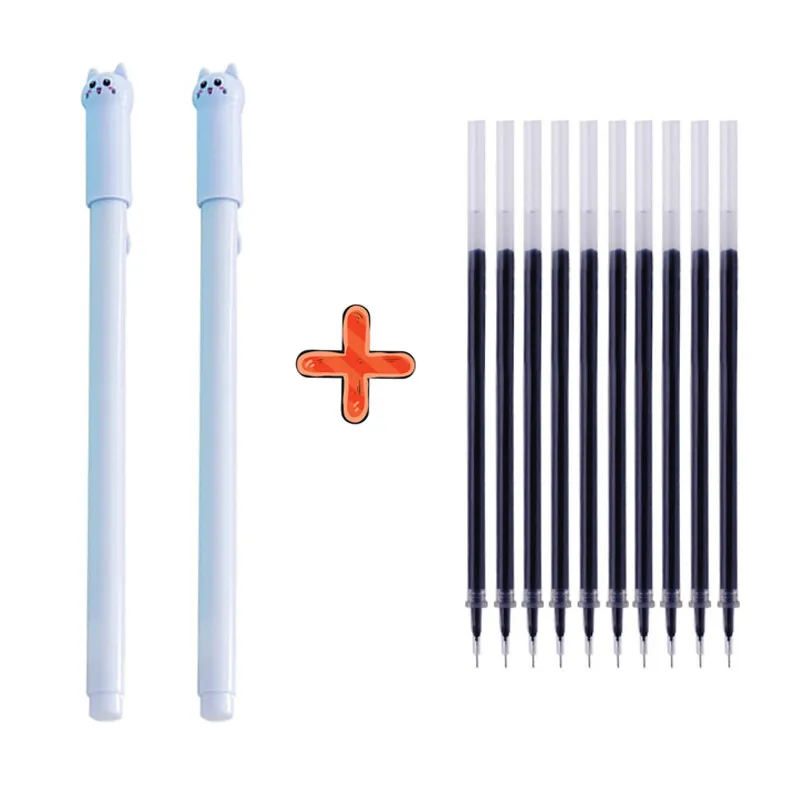 

Набор гелевых ручек "Cute Cat", черные, пластик, 2 шт.