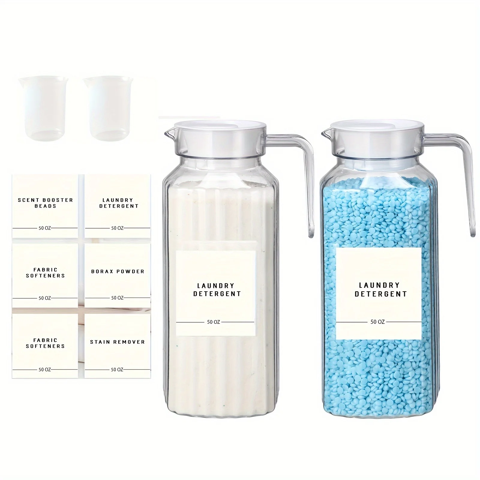 

Пластиковые дозаторы для стирального порошка и кондиционера