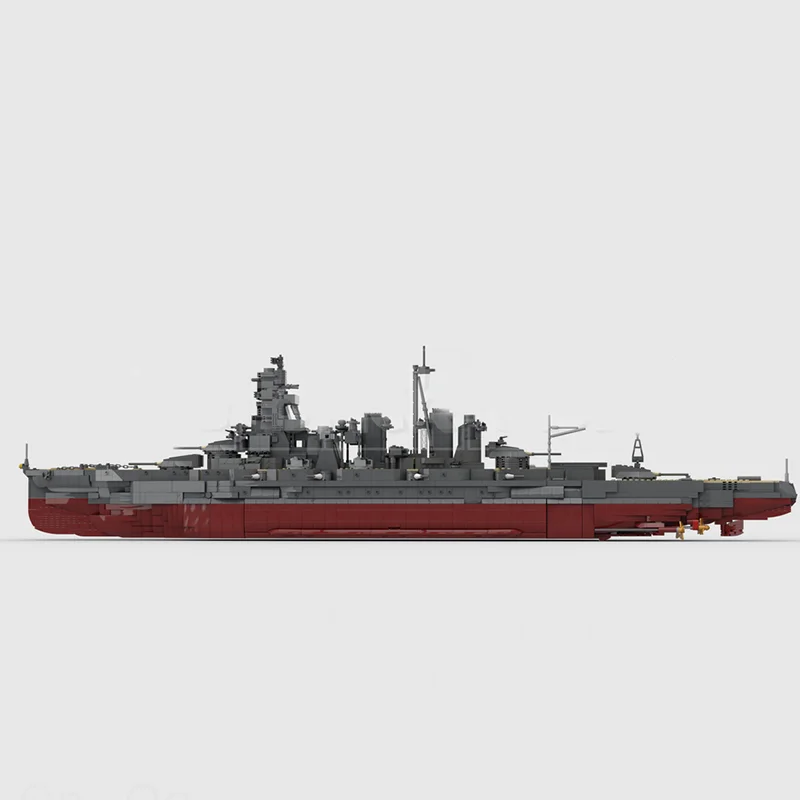 Модель военного корабля ВМС Японии: Конструктор MOC «Боевой корабль Конго» — Технологичный набор для сборки, развивающая игрушка, подарок (art.: 3920db25dd2ea) - 3920db25dd2ea