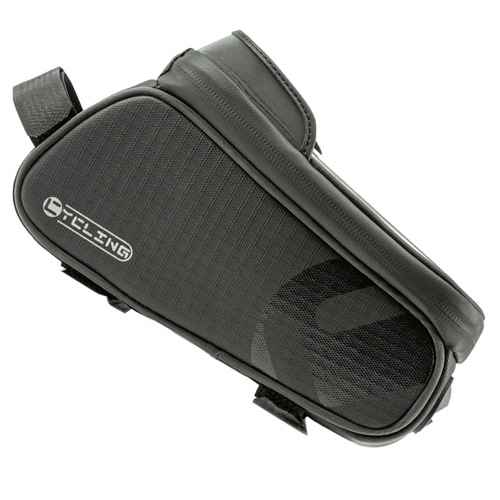 

1pc Front Beam Storage Bag Waterproof Bike Frame Bag Cycling Saddle Bag for Outdoor Gift