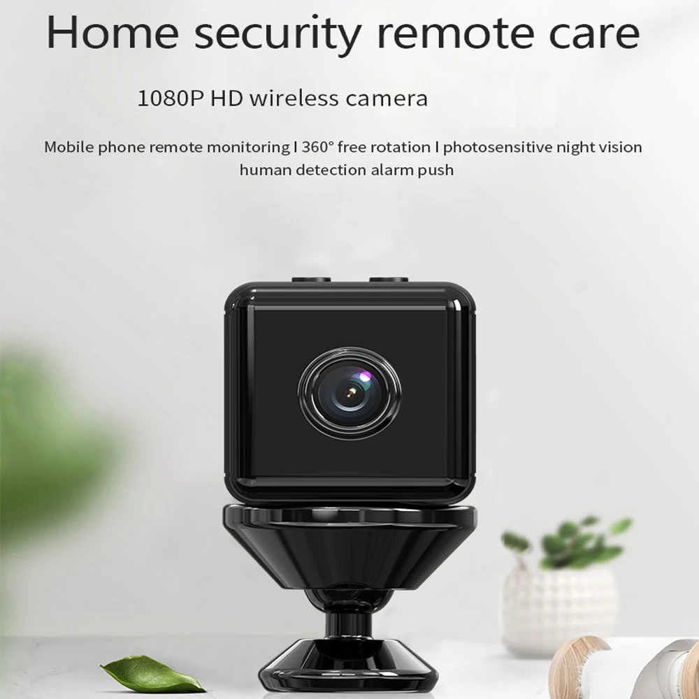 Беспроводной сетевой монитор мини-камера с Wi-Fi приложение для телефона
