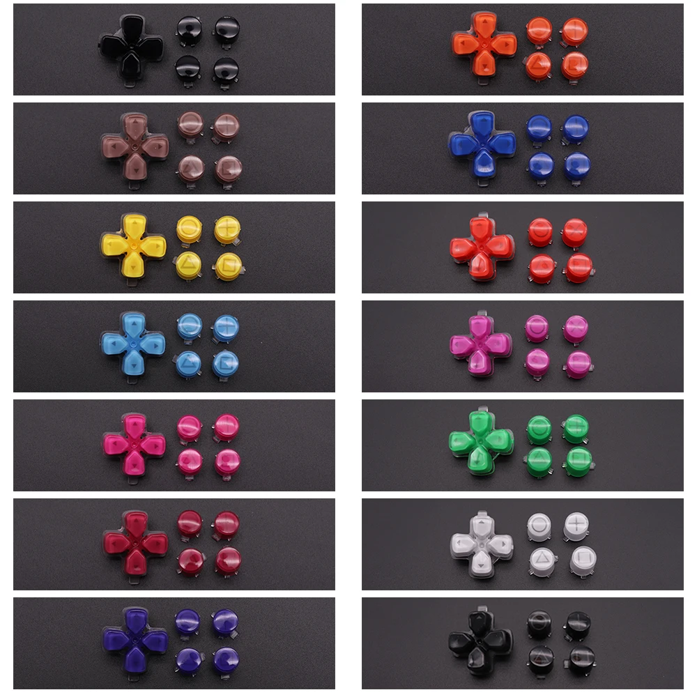 

For PS5 Controller Replacement Dpad & ABXY Jelly Buttons Trigger Keys Repair Part for ps5 Gamepad