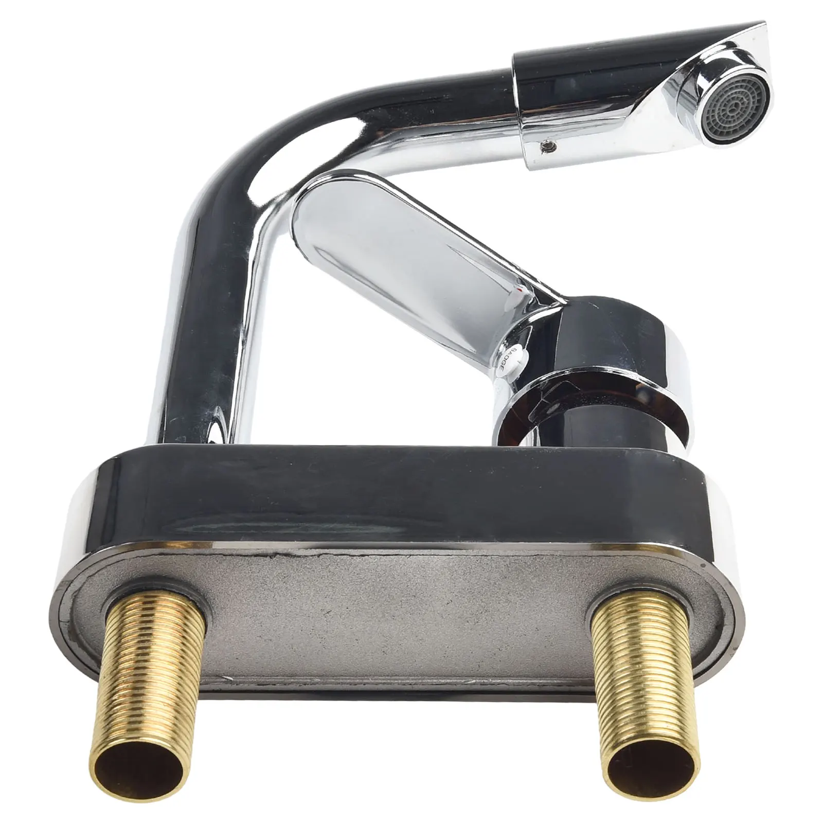 

Sink Water Tap Washbasin Faucet Double Hole Old-fashioned Parts Zinc Alloy 360° Rotating Anti-corrosion Bathroom