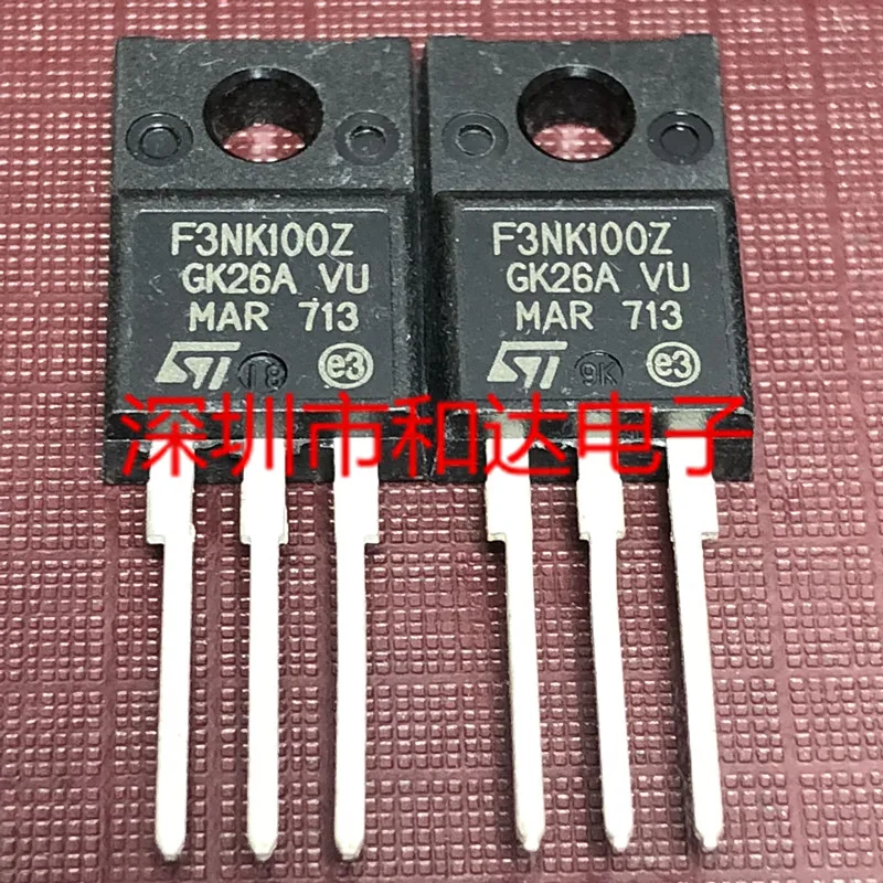 

5PCS-10PCS F3NK100Z STF3NK100Z TO-220F 1000V 2.5A ORIGINAL STOCK NEW
