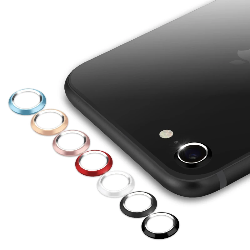 

Металлическая защита для объектива камеры для iPhone SE 2020 защита для камеры Защитная круглая кольцевая крышка для iPhone X XS Max XR 7 8 аксессуары
