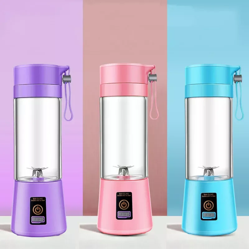 

USB Portable Juicer Wireless Blender Home Electric Mixer Machine Smoothie Blender Mini Food Processor Personal Juice Blenders