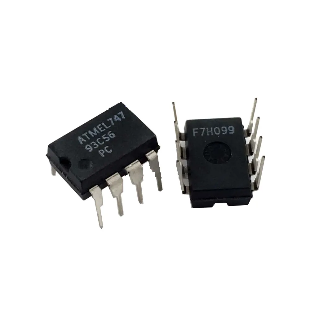 

10PCS AT93C56 DIP-8 93C56 DIP8 DIP EEPROM (256x8)/(128x16) 2K new original