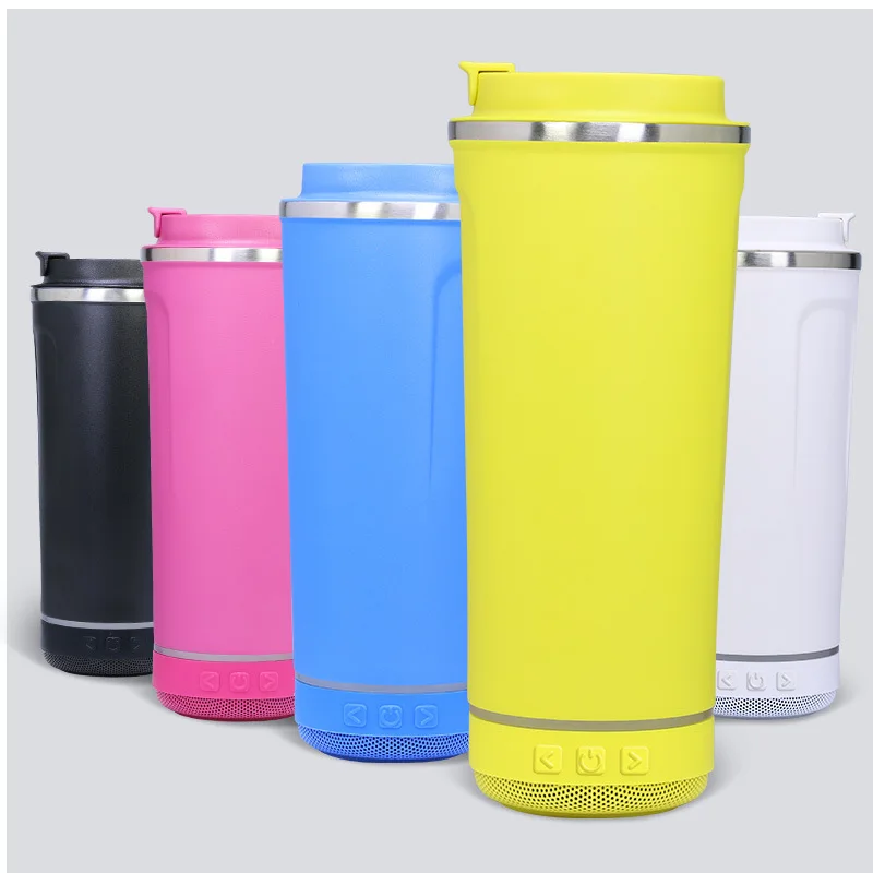 

Water cup audio 304 stainless steel Bluetooth glass speaker USB music cup water cup audio