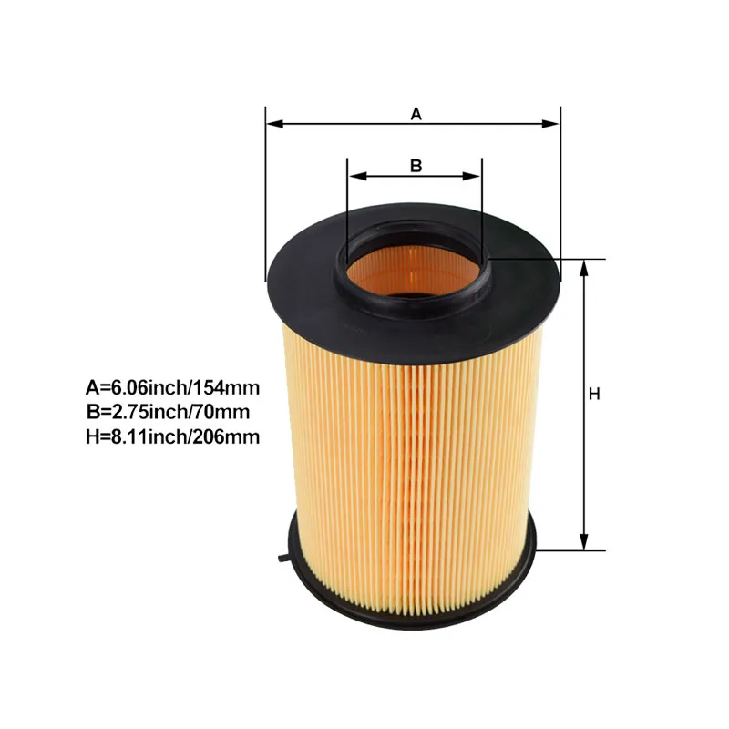 

31370984 Air Filter For Volvo S40 V50 C70 C30 V40 Hatchback 1.6L 1.8L 2.0L For Ford Focus II III 30792881 31338216