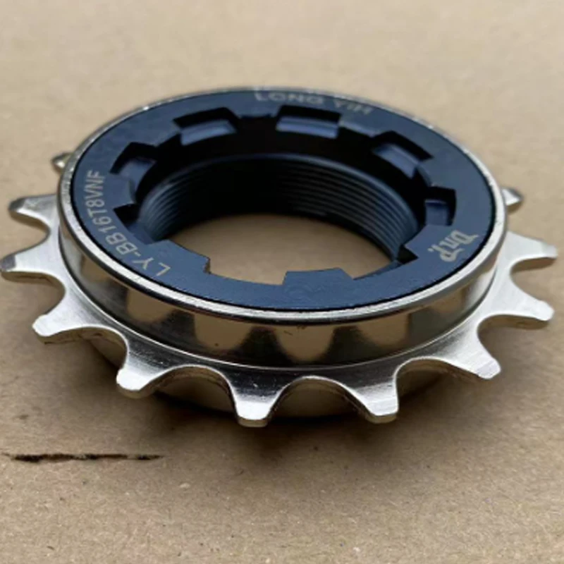 Фото DNP 16 T Cro-Steel Односкоростной велосипед, фиксированный велосипед BMX, цепное колесо, свободное колесо №2