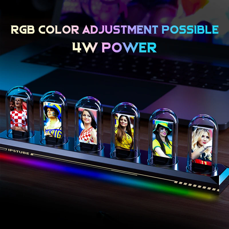 

Настольные часы IEEYEEY Nixie Tube с IPS-экраном