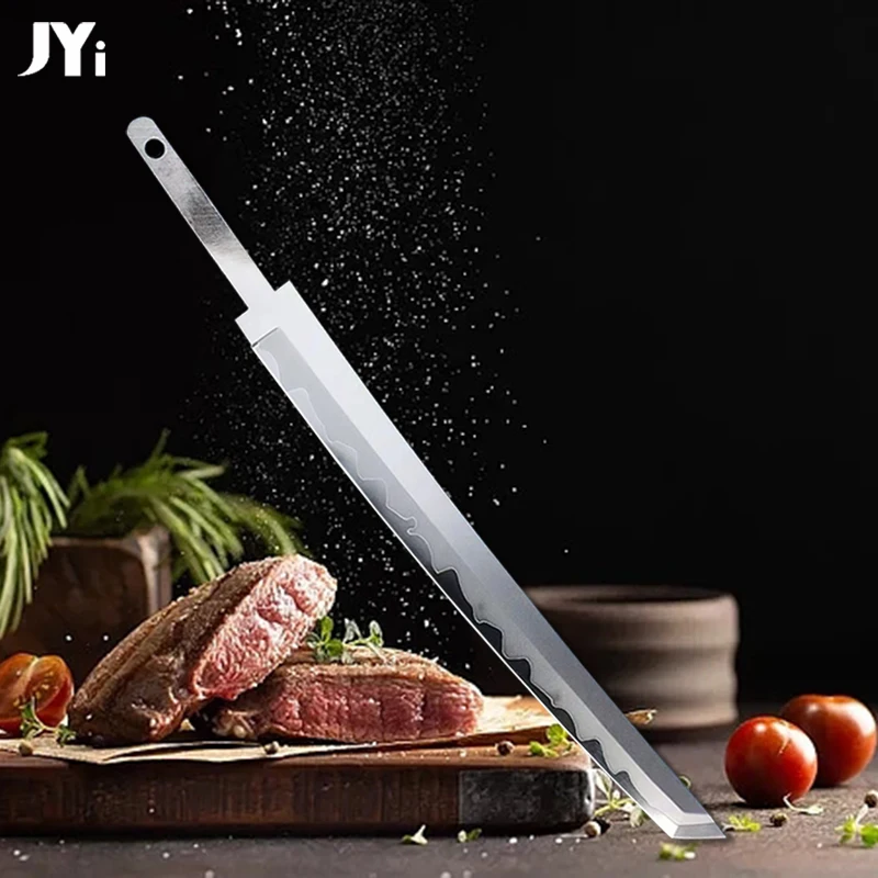 

Vg10 Stainless Steel Clamp Steel Blade DIY Sushi Blade Clad Steel Sashimi Cutter Semi-Finished Products Knife Blank