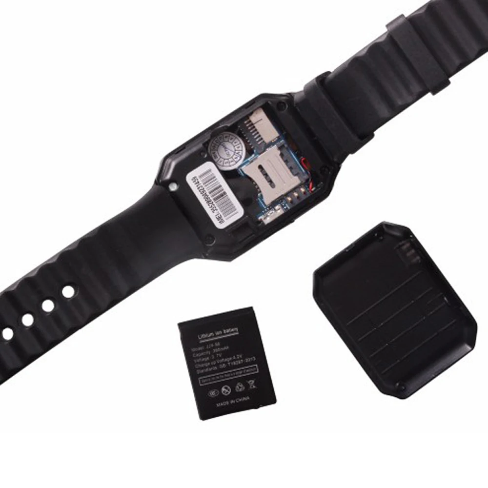 Фото Умные часы DZ09 Professional SmartWatch 2G с SIM-картой, камерой, водонепроницаемые, GSM-телефон, смарт-часы с камерой и слотом для SIM-карты №2