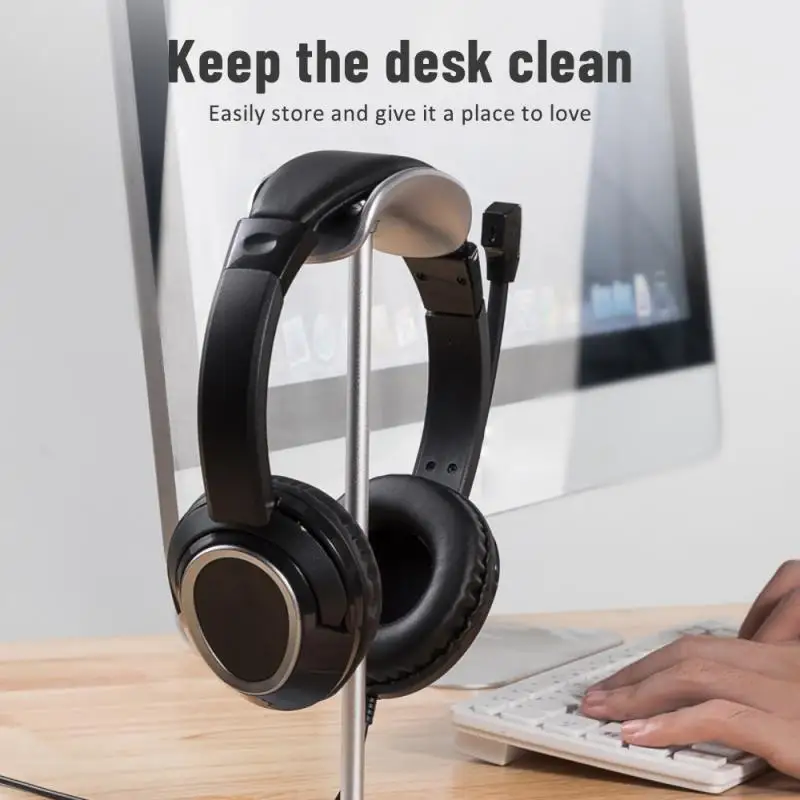 

Computer Headphone Stand Headphone Display Stand For Airpods Max Display Stand Luminum Headphone Rack Detachable Headphone Stand