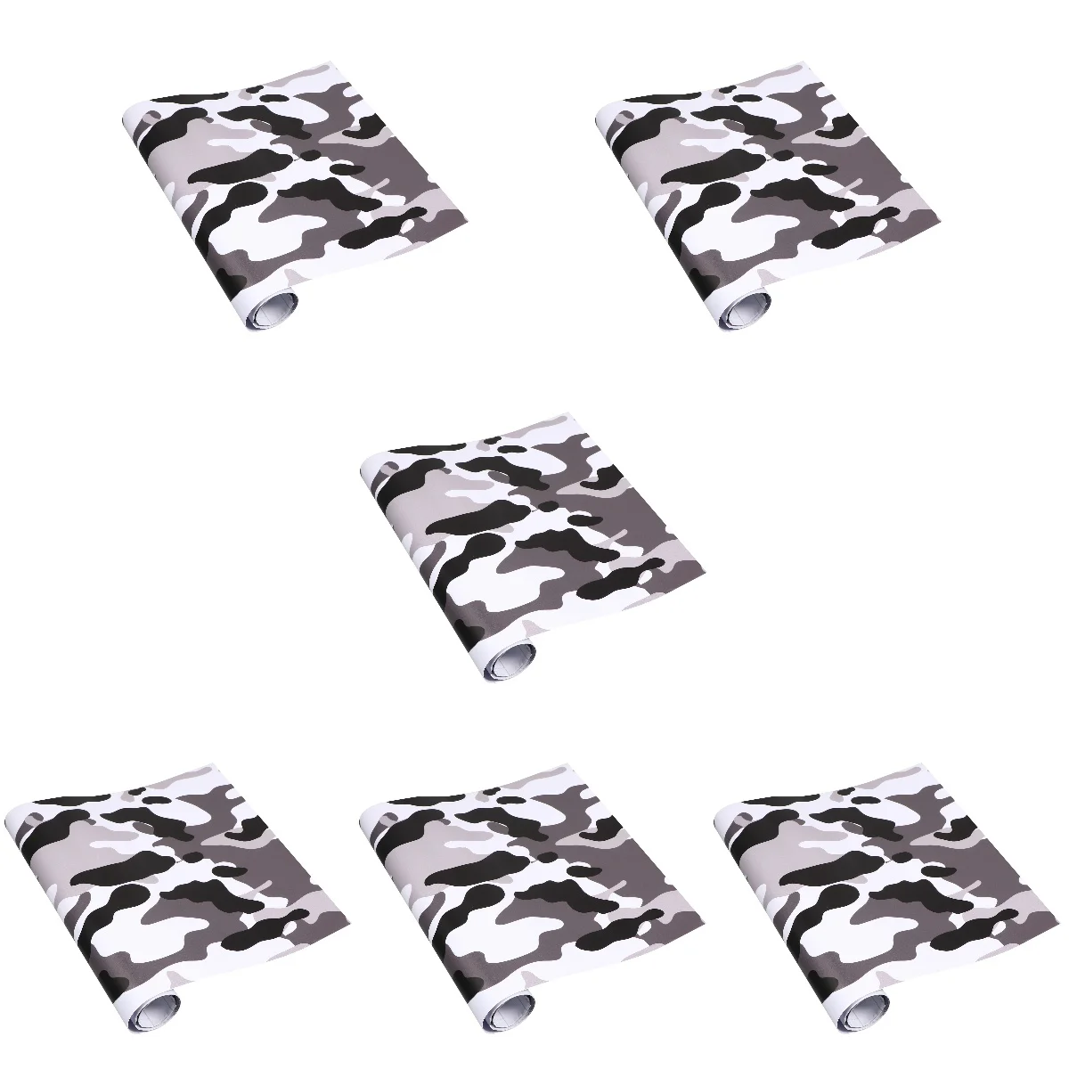 

6 шт. граффити наклейки автомобиль мотоцикл наклейка кузов камуфляж 152x30см Авто черный ПВХ