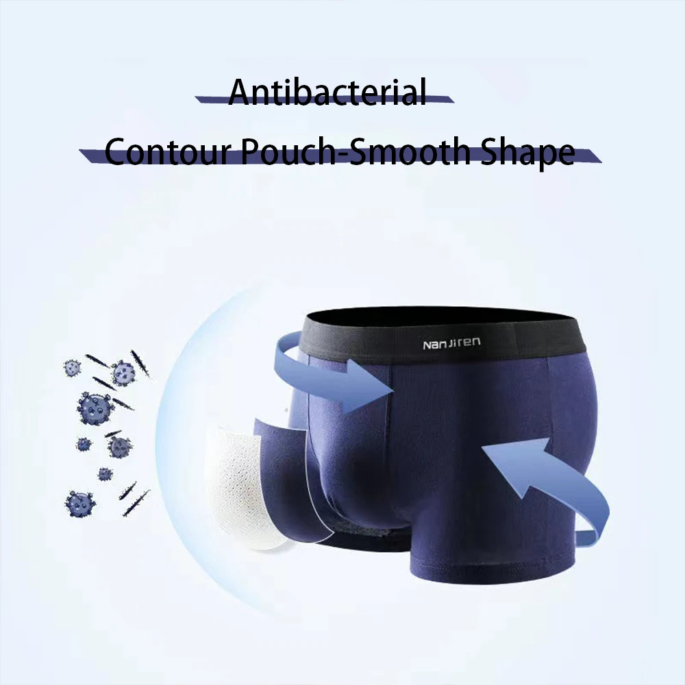 4/6pcs Lot Men Underwear Cotton Men's Panties Breathable Men's Boxer Print Underwear Comfortable Boxershorts Underpants Calecon