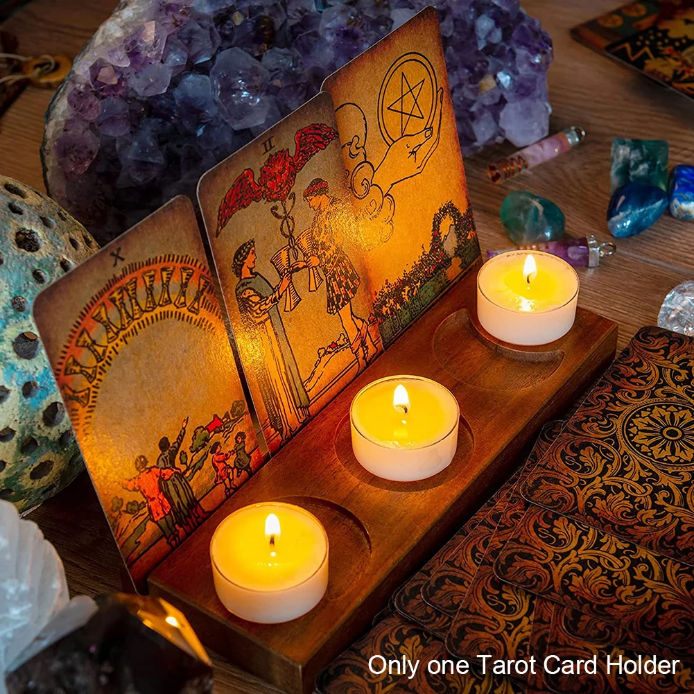 

Деревянная подставка для алтаря, товары для алтаря, языческий подарок, прямоугольный дисплей, аксессуары для чтения, фаза Луны, домашний дек...