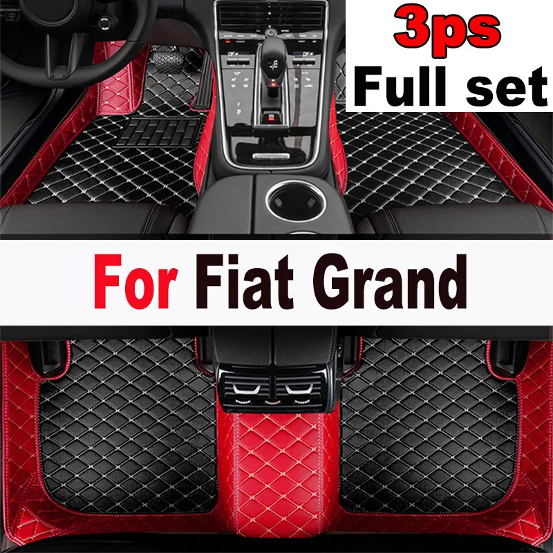 

Car Floor Mats For Fiat Grand Punto Project 199 2005~2009 3door Tapetes Para Carro Alfombrillas Coche Car Mats Car Accessories