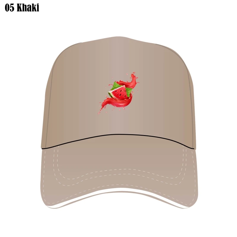 

Women Watermelon 3D Summer Fruit 90S Mesh Fashion Graphic Female Flat Brim Caps Cartoon Lady Bill Hat Bill Hats Print Bill Hats