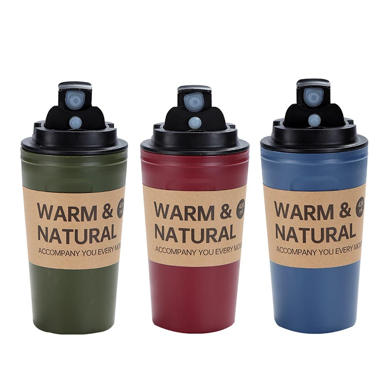 

500ml Creative Plastic Water Cup Student Casual Water Mug Portable Drink Bottle Worker Office Coffee Mug Juice Drinkware Cup