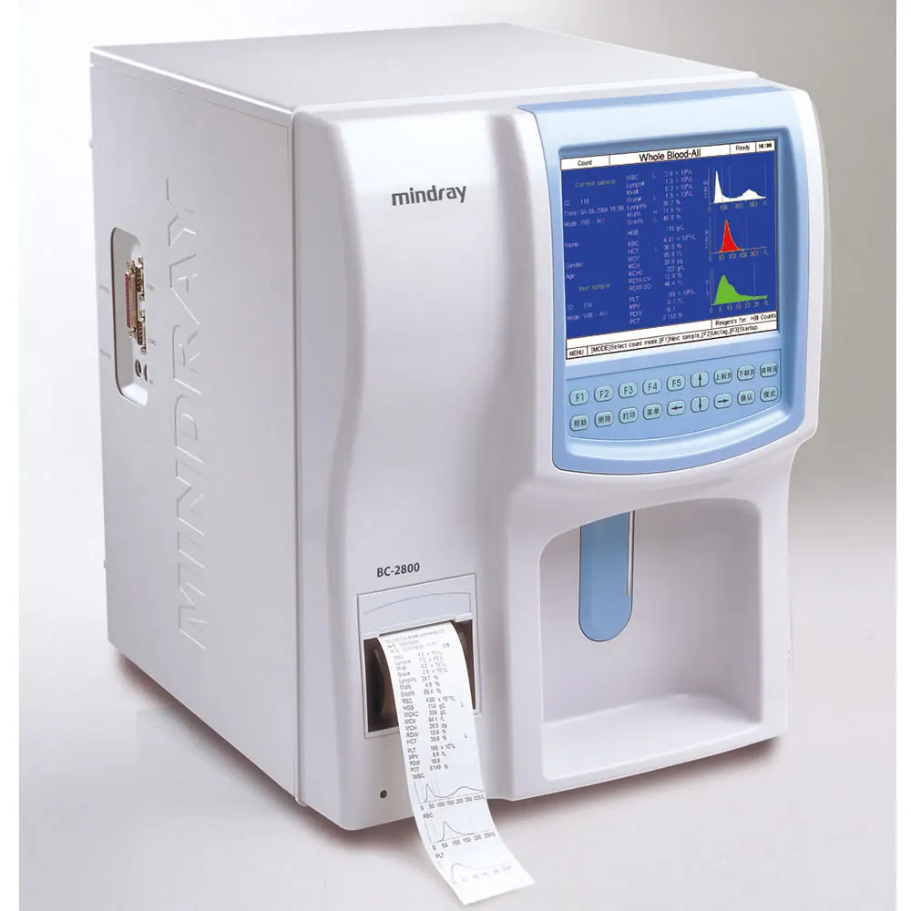 

Mindray bc 2800 3 parts hematology analyzer with hematology analyzer reagent